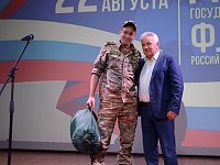 В праздничный день романовцы собрали помощь фронту