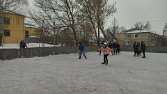 Веселые старты на льду