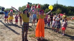 В Малом Щербедино открыли игровой комплекс для детей