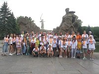 Победители районного конкурса побывали в городе-герое Волгограде