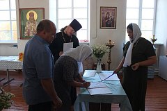 Праздник чествования семейных пар состоялся в храме Романовки