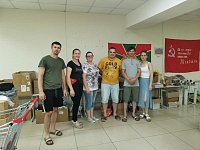 Бойцы СВО получили именные посылки