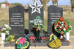 В поселке Красноармейский открыт памятник воинам-землякам