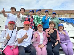 «Серебряные» волонтеры района приняли участие в фестивале ГТО