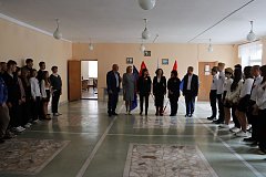 Школьники написали Диктант Победы