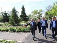Панков: В Романовском районе завершилось благоустройство территорий школ и детсадов