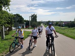 Велотуристы провели три удивительных дня