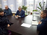 С.М. Гладков провел прием в Романовке