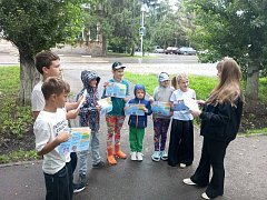 С детьми провели профилактическую беседу
