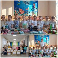 Детский сад «Сказка» принял участие в акции «Посылка солдату»