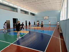 Состоялось первенство района по волейболу