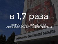 В Саратовской области объем поддержки, оказываемой муниципалитетам, вырос в 1,7 раза