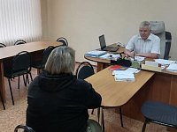 Глава района А.И. Щербаков провел личный прием граждан