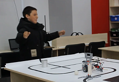 В «Точке роста» в с. Усть-Щербедино прошли соревнования по робототехнике