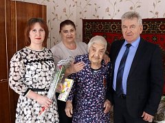 Прошло вручение медалей в честь юбилея Победы труженикам тыла в селе Подгорное