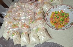 Женщины Романовки оказывают помощь бойцам СВО