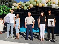 На центральной площади отметили День рождения Романовки