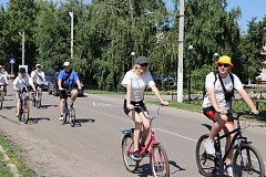 В Романовском районе прошел традиционный молодежный велопробег