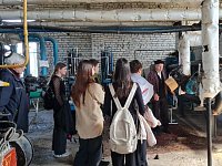 Для школьников прошла экскурсия в рамках профориентации молодежи