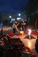 Акция «Свеча памяти» прошла в Романовском районе