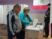 В Романовском районе работают все избирательные участки.