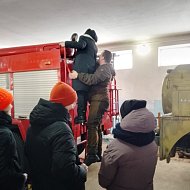 Воспитанники Дома пионеров и школьников побывали на экскурсии в пожарной части