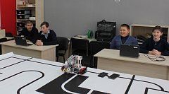   В Усть-Щербединской школе прошли традиционные соревнования по робототехнике