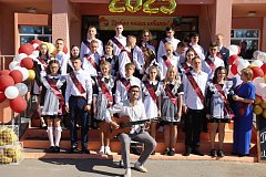 В Романовской школе прошел праздник «Последнего звонка»