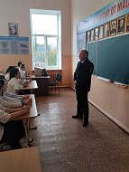 Прошла беседа со студентами о вреде наркотиков