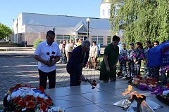 Состоялся митинг, посвященный Дню памяти и скорби