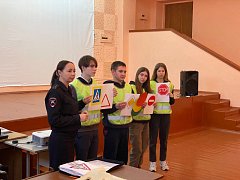 В Романовском районе прошло занятие Госавтоинспекции со школьниками