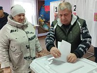 В районе проходит третий день голосования на выборах Президента РФ