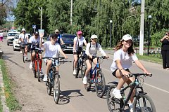 В Романовке стартовал традиционный велопробег «Велотур в историю»