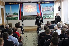 В МО МВД России «Балашовский» состоялся праздничный концерт, посвященный Дню Победы