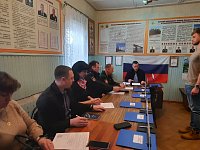 Призывная комиссия  района в работе
