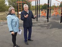 В школе Мордовского Карая появился новый спортивный комплекс