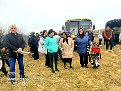 Романовский район прощался с бойцом