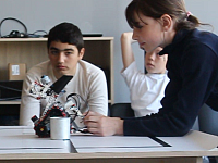 В «Точке роста» состоялись соревнования по робототехнике