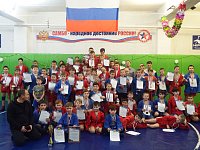 О событии. Новогодний турнир по самбо в Романовке