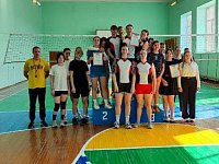 Состоялось первенство района по волейболу