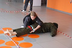 Состоялся школьный этап военно-патриотической игры «Зарница»