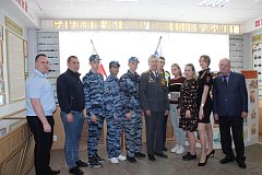 «Урок мужества» для молодых сотрудников полиции и участников общественного движения «Юный друг полиции» провели ветераны ОВД и общественники