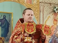 Поздравление благочинного Романовского округа с Пасхой