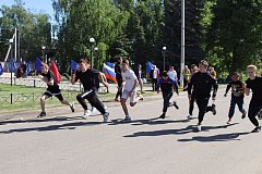 Состоялась эстафета в память о подвиге народа
