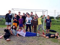 Новый спортивный объект появился на ул. Колхозной для юных футболистов