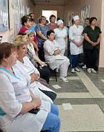 В районной больнице увековечили имена выдающихся главврачей