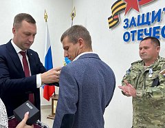 Двое наших земляков удостоены государственной награды - медаль «За отвагу»