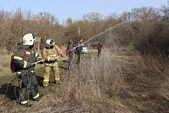 В Романовке прошла тренировка специальных служб