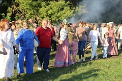 На праздничном мероприятии чествовали семейные пары района