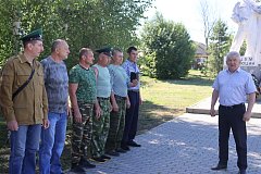 В Романовке чествовали воинов-пограничников